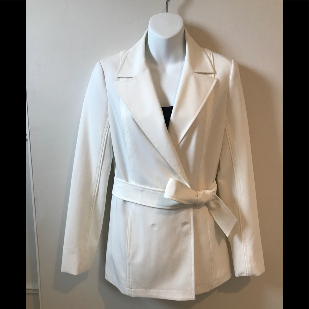 Brand New Worth White Jacket Coat 0